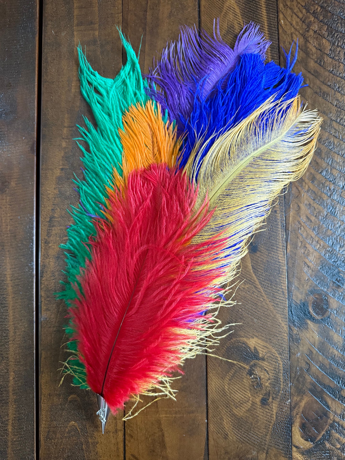 FEATHER HAT PIN - Large - E