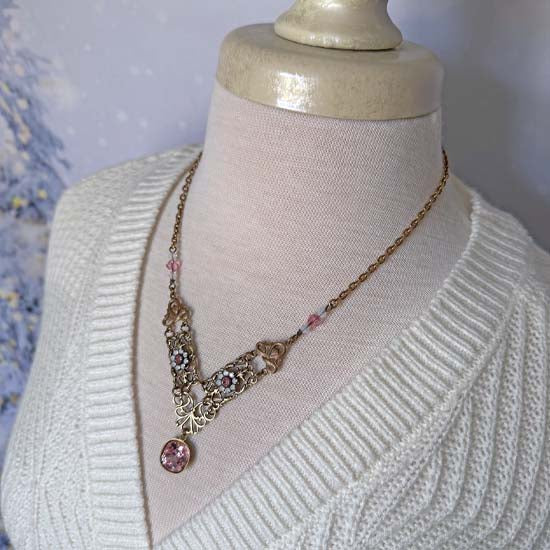 AMELIA Regency Romance Necklace
