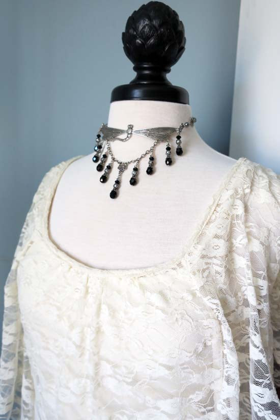 Beyond the Veil - Choker Style Necklace