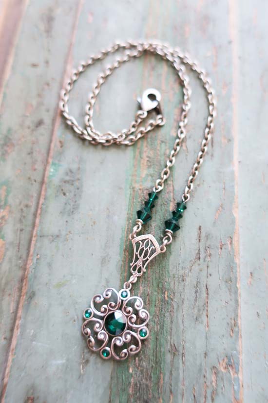 Crystal Clover Collection - Emerald Isle Necklace