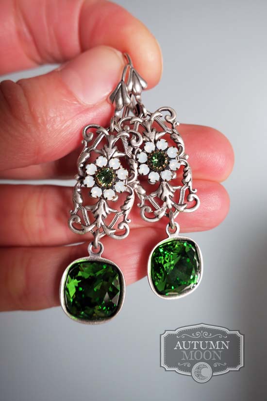 GALWAY GARDEN Regency Romance Earrings