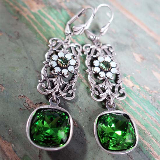 GALWAY GARDEN Regency Romance Earrings