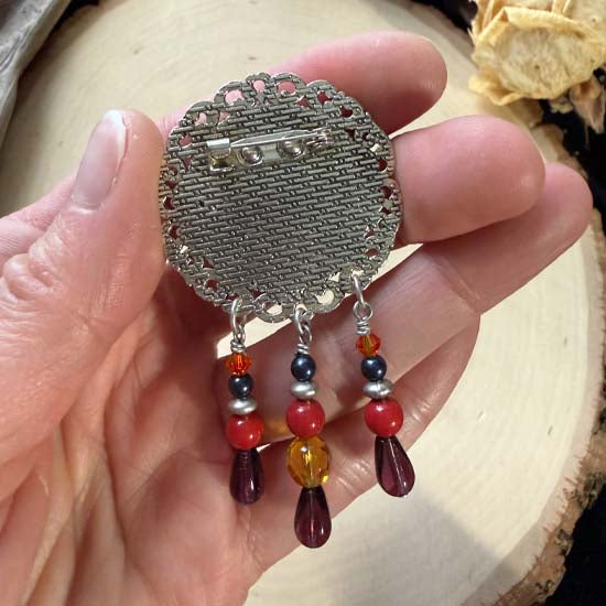 GOLDEN DRAGONSCALE Brooch