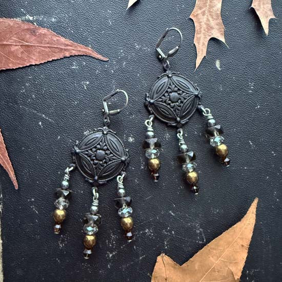 A GREY AUTUMN DAY Earrings