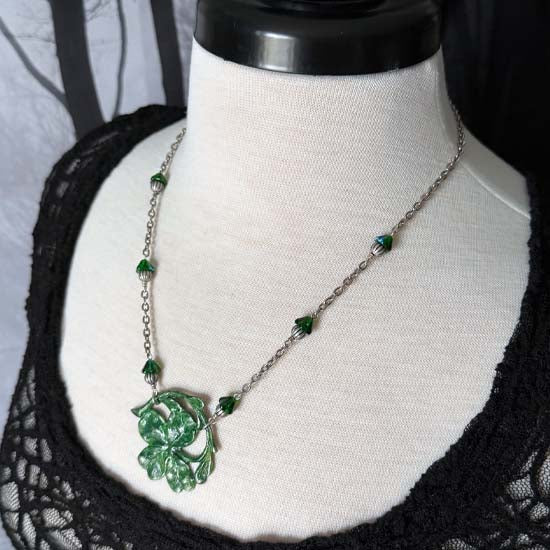 IRELAND Necklace - antique silver B