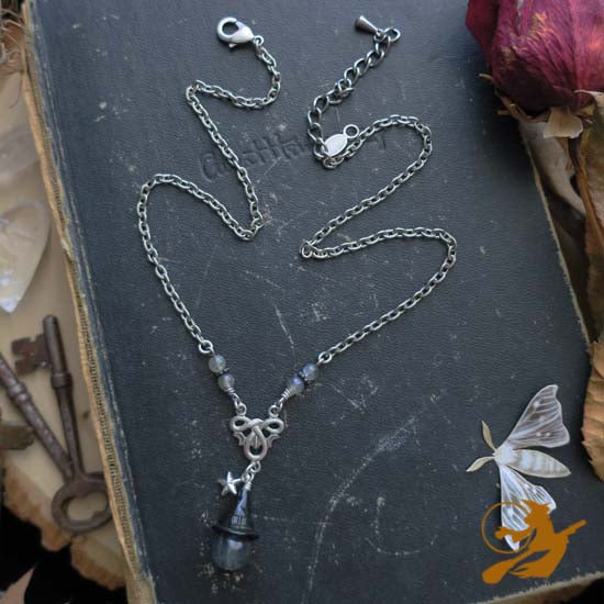 "Labradorite Witch" Necklace