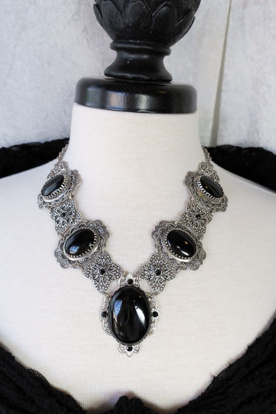 Lady Raven Statement Necklace