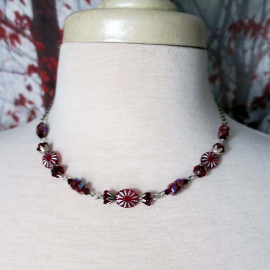 Old Fashioned Candy - Peppermint - Necklace
