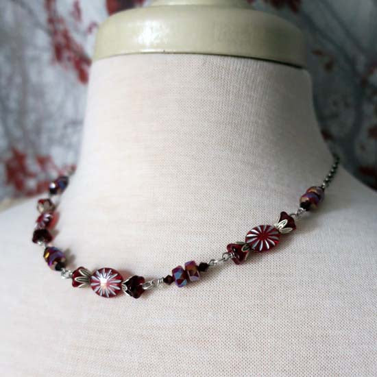Old Fashioned Candy - Peppermint - Necklace