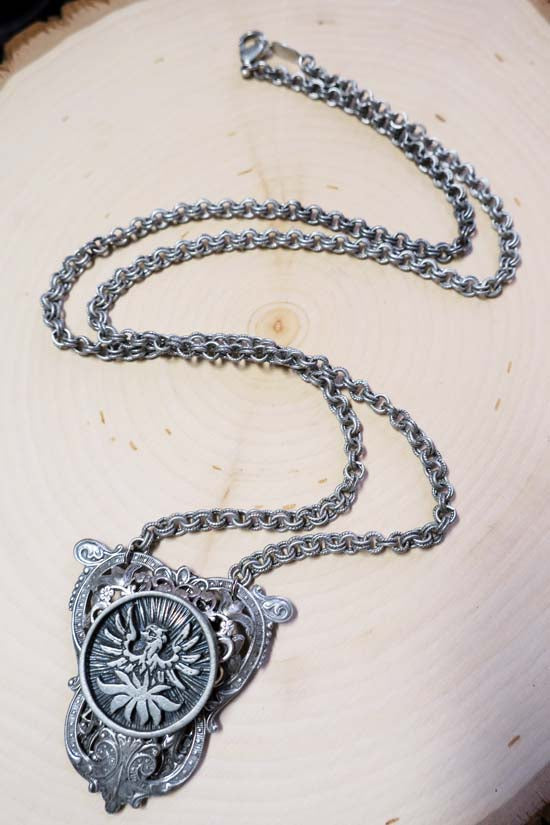 PHOENIX Shield Necklace