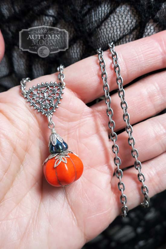 Pumpkin Patch Necklace