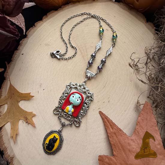 SALLY Necklace - antique silver