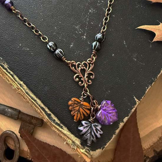 SLEEPY HOLLOW Necklace - antique copper