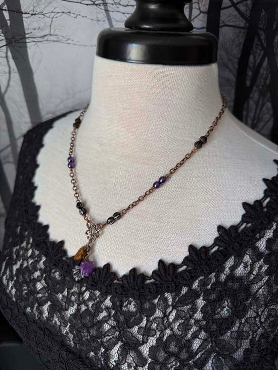 SLEEPY HOLLOW Necklace - antique copper