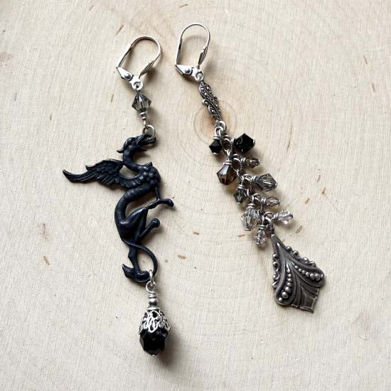 SMOKE AND ASHES Earrings - style B