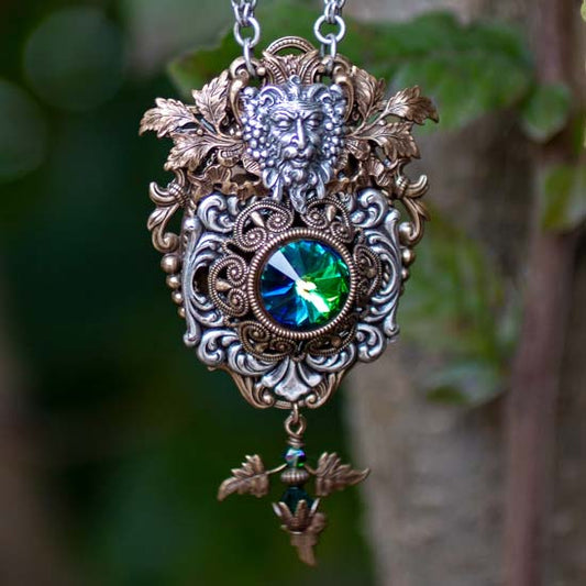 The Green Man Necklace