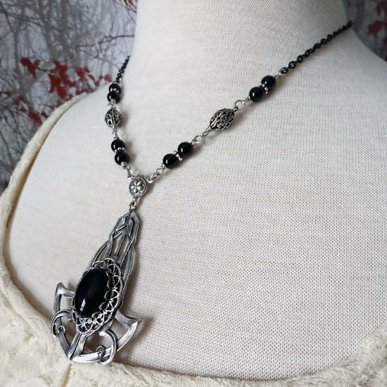 THOR'S HAMMER Necklace - Onyx