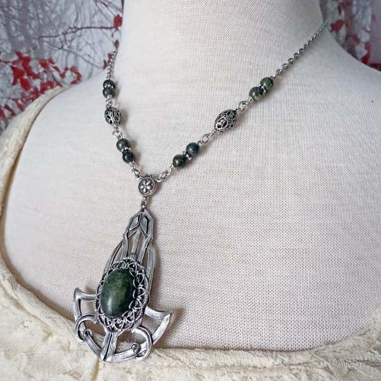 THOR'S HAMMER Necklace - Serpentine