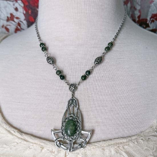 THOR'S HAMMER Necklace - Serpentine