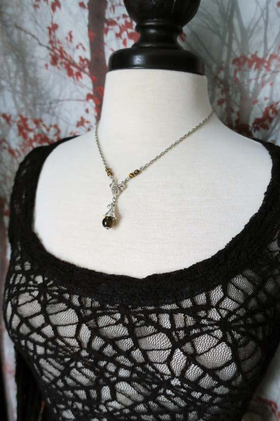 "Tiger Eye" Witch" Necklace