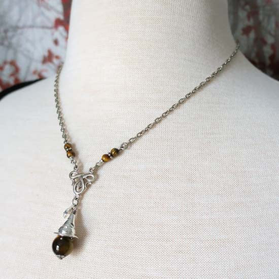 "Tiger Eye" Witch" Necklace