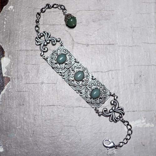 WANDERING SOUL - Bracelet with Green Aventurine
