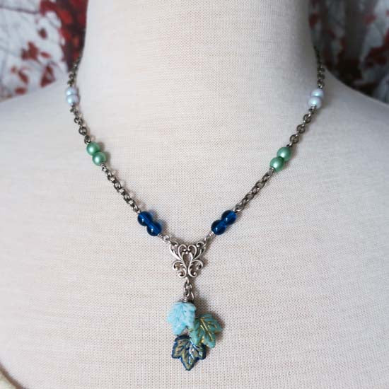 WINTER WOODS Necklace - antique silver A