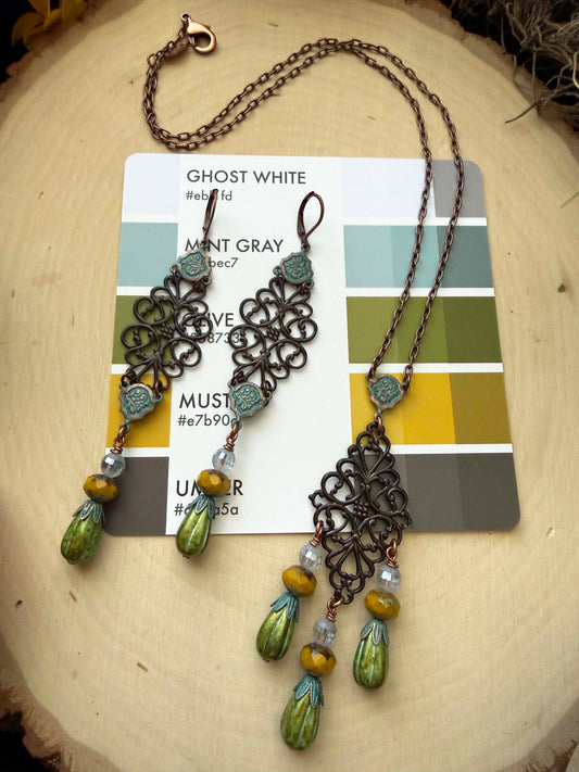 FREE SPIRIT Necklace & Earring Set