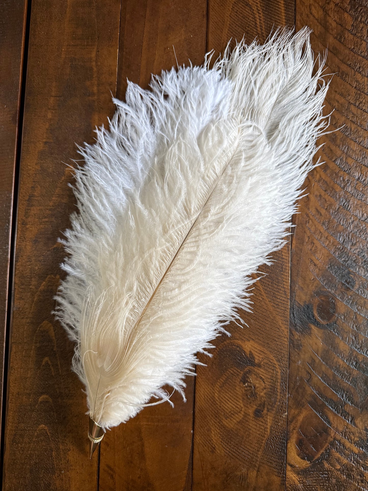 FEATHER HAT PIN - Large - I