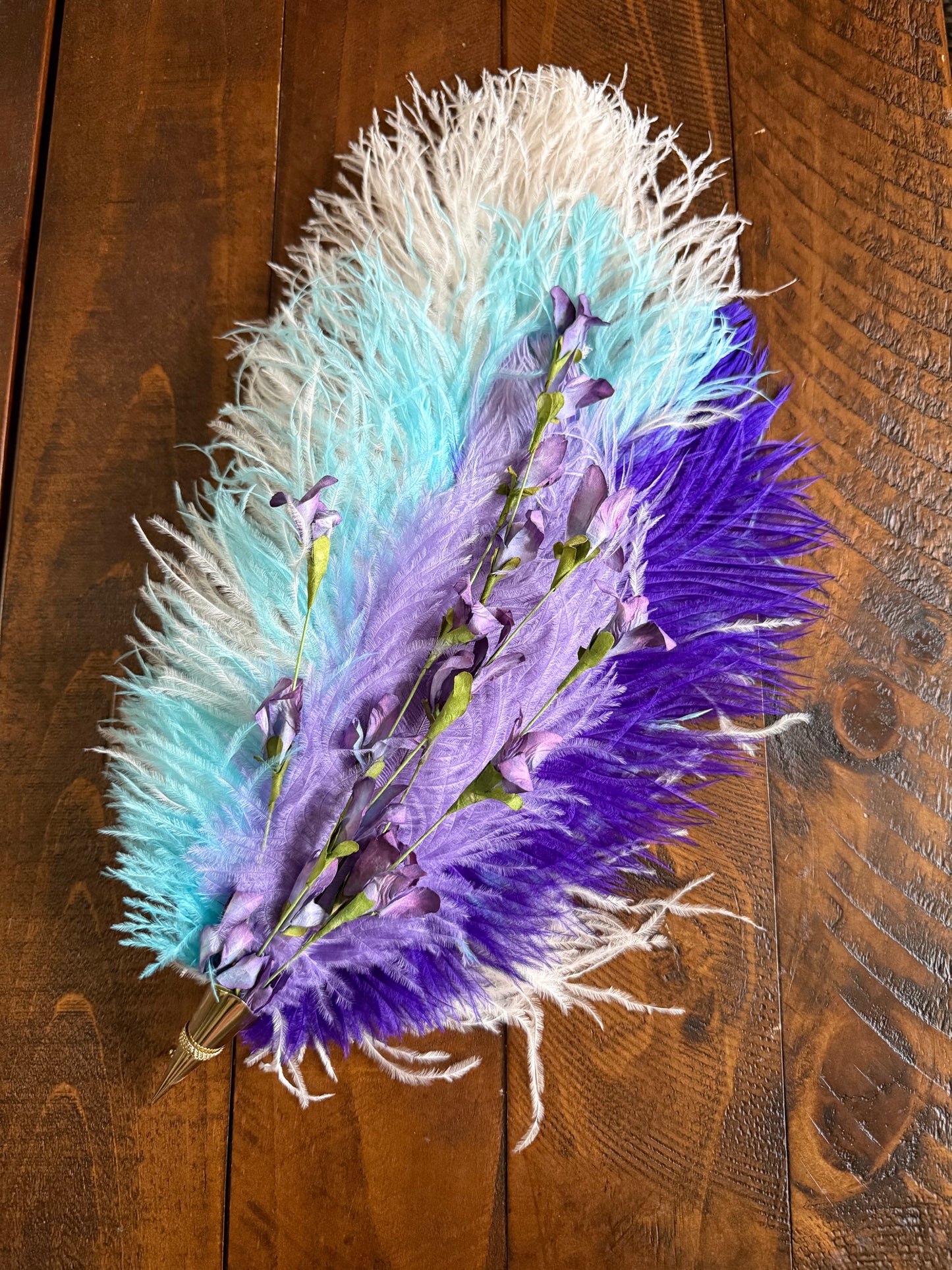 FEATHER HAT PIN - Small - D