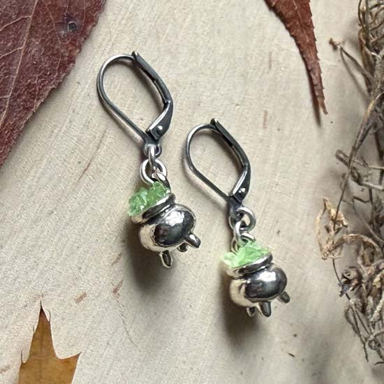 CASTING SPELLS Earrings - antique silver