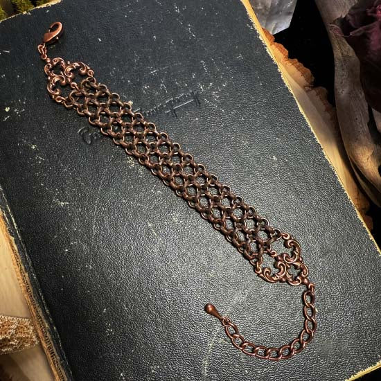 CHAINMAIL Bracelet - Antique Copper