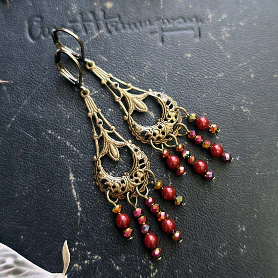 MOON MAIDEN Earrings - Courage