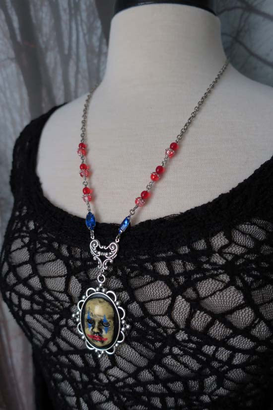 Creepy Clown Necklace