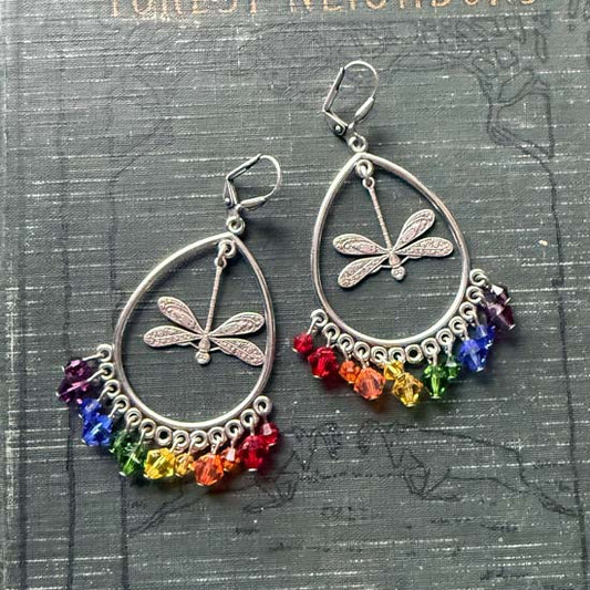 DRAGONFLY RAINBOWS Earrings