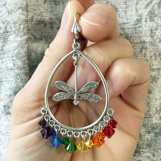 DRAGONFLY RAINBOWS Earrings