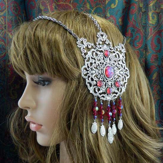 DRAGON LADY Mucha Style Headpiece