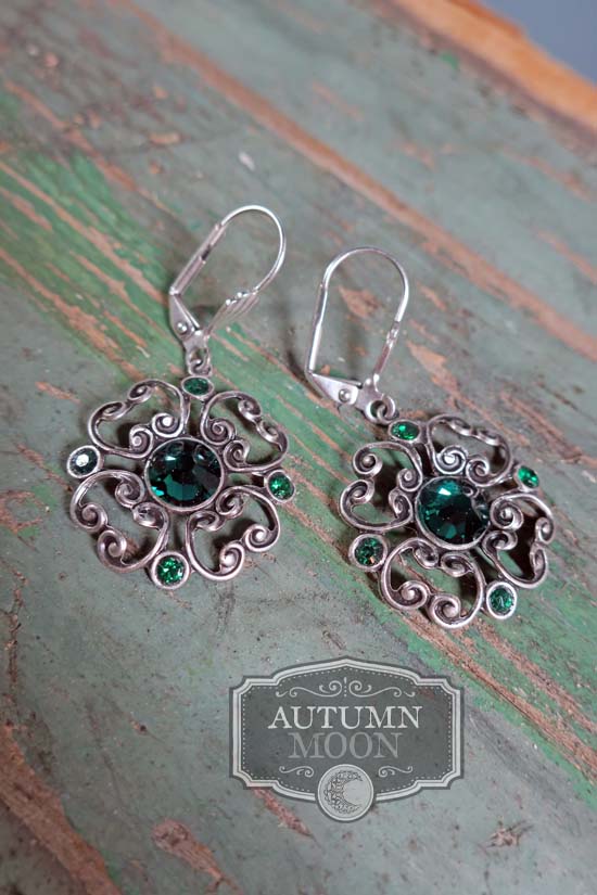 Crystal Clover Collection - Emerald Isle Earrings