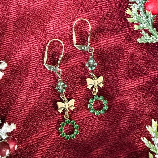 EVERGREEN WREATH Earrings