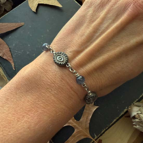 EVIL EYE Bracelet - Iolite
