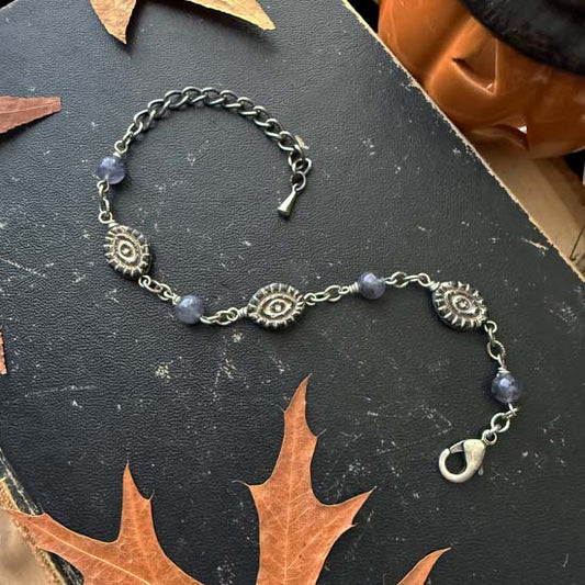 EVIL EYE Bracelet - Iolite