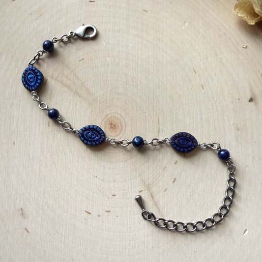 EVIL EYE Bracelet - Lapis Lazuli