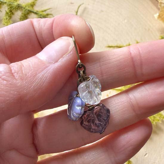 FAE FOREST Earrings - antique brass