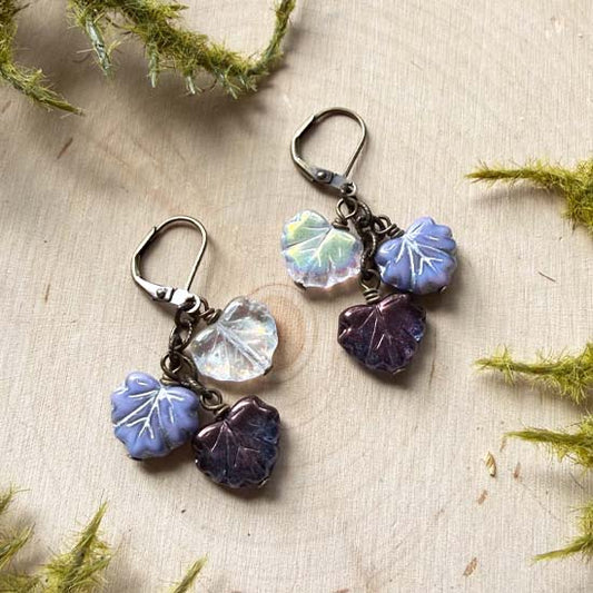 FAE FOREST Earrings - antique brass