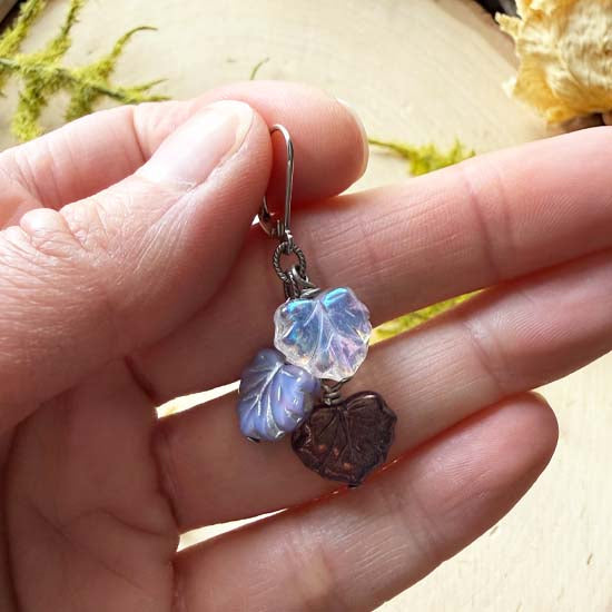 FAE FOREST Earrings - antique silver