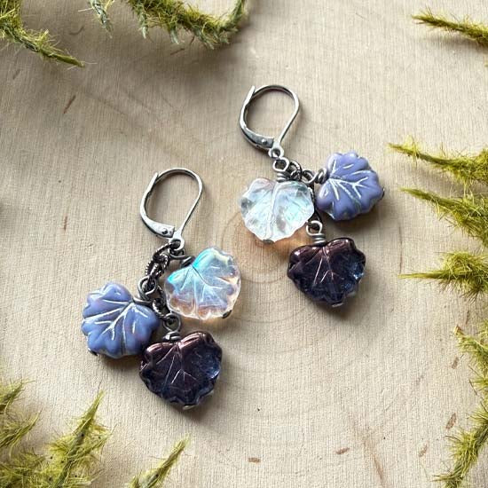 FAE FOREST Earrings - antique silver