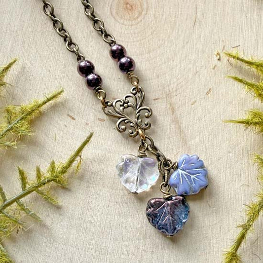 FAE FOREST Necklace - antique brass