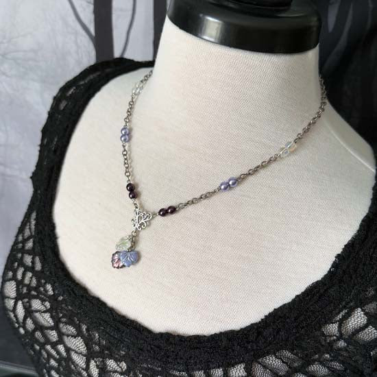 FAE FOREST Necklace - antique silver