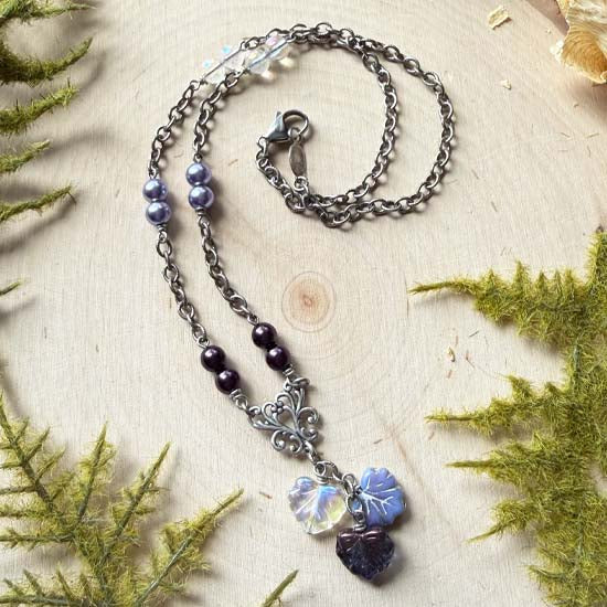 FAE FOREST Necklace - antique silver