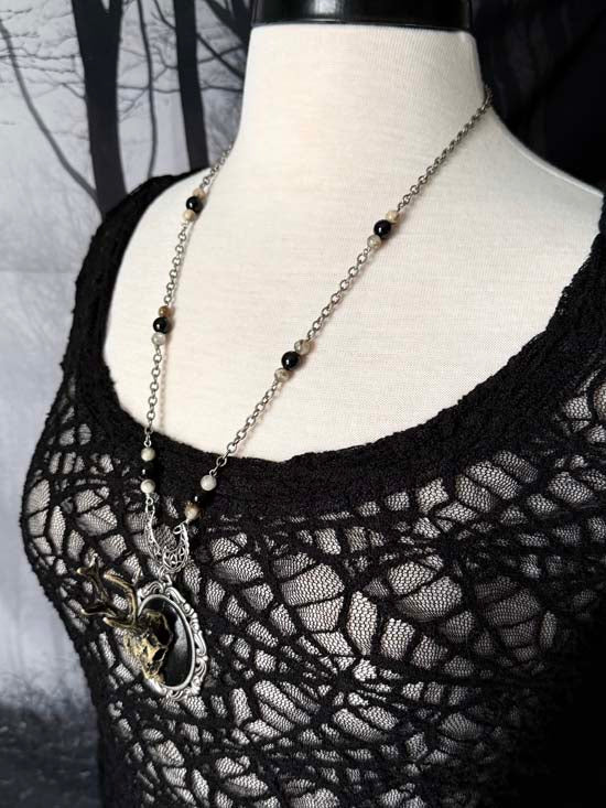 FOREST KING Necklace - silver